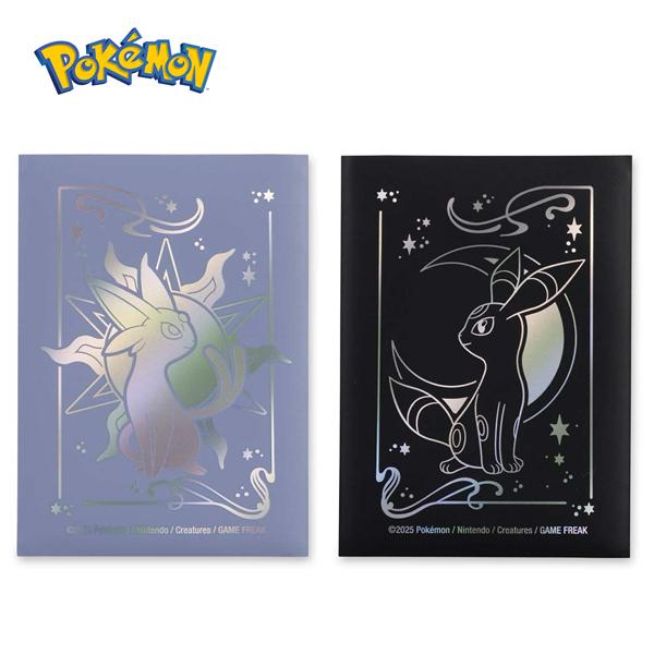 ポケモンカード　海外限定　ブラッキー エーフィ スリーブセット ポケモンカードゲーム 海外ポケモンセンター限定 デッキシールド