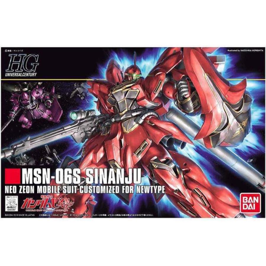 BANDAI HGUC 116 MSN-06S シナンジュ (機動戦士ガンダムUC) 1 BANDAI HGUC 116 MSN-06S シナンジュ (機動戦士ガンダムUC) 1