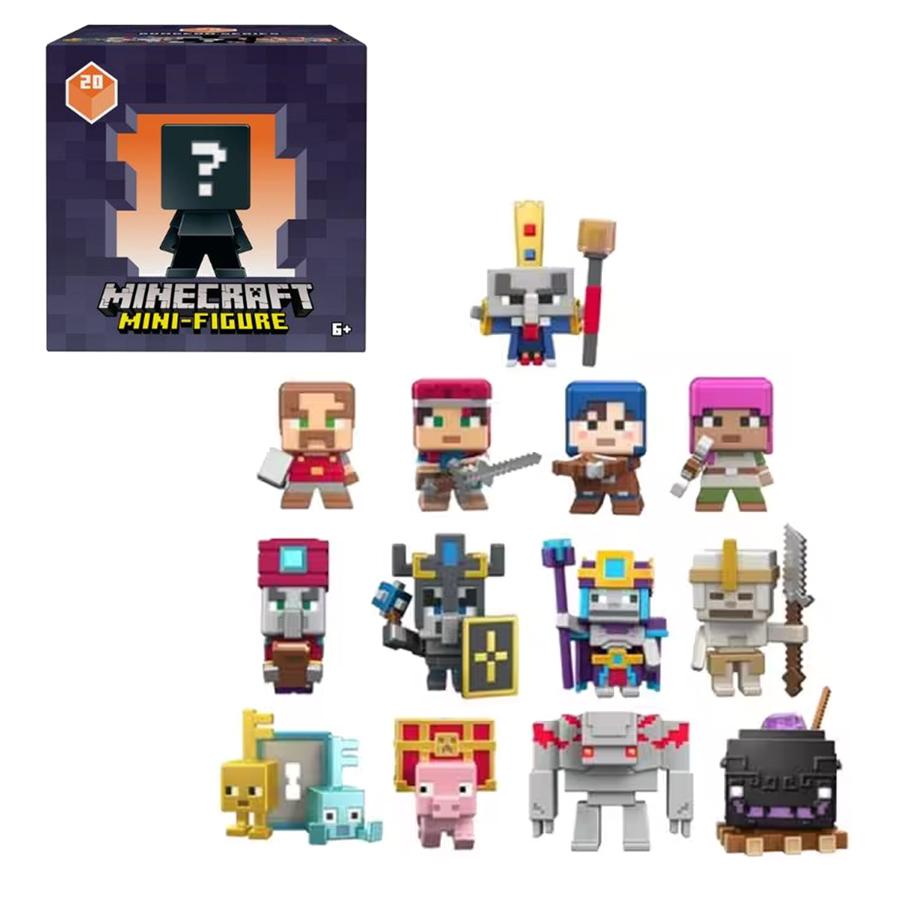 マインクラフト ミニフィギュア ダンジョンズシリーズ (全13種 1個クローズドパッケージ) :4582518941137:メモリーオンラインショップ 通販 マインクラフト モブヘッド ミニフィギュア 8体セット コンプセット