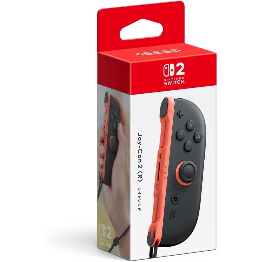 任天堂（Nintendo） Nintendo Switch2 Joy-Con 2 (R) ライトレッド