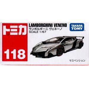トミカ No.118 ランボルギーニ ヴェネーノ(箱) : メモリー トミカ No.118 ランボルギーニ ヴェネーノ(箱) : メモリー