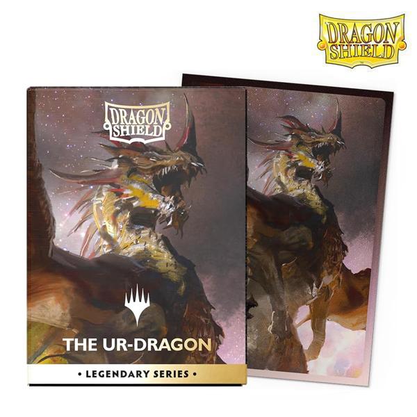 The Ur-Dragon スリーブ 100枚　始祖ドラゴン 3個セット ドラゴンシールド マットデュアルアートスリーブ レジェンダリー