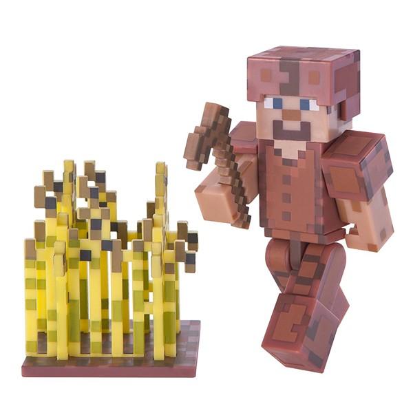 マインクラフト アクションフィギュア スティーブ 革の鎧 メモリーオンラインショップ 通販 Yahoo ショッピング