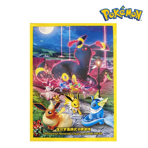 【海外】イーブイ　スリーブ(65枚)、プロモ　未開封　デッキシールド　テラスタル ポケモンカードゲーム 海外限定 デッキシールド スリーブ イーブイズ