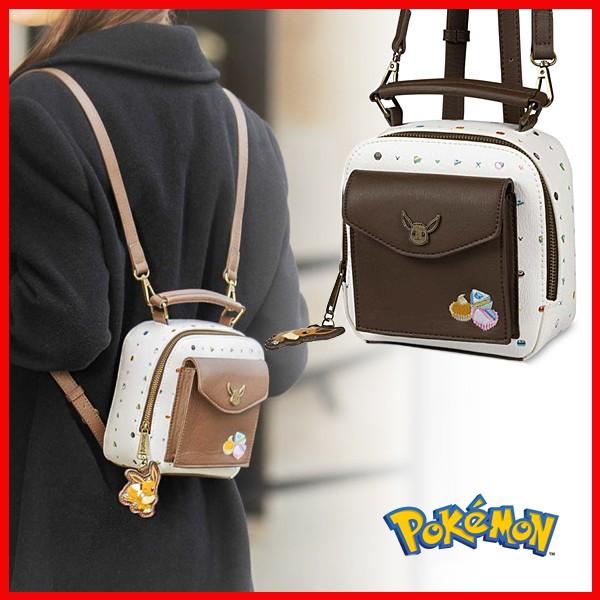 21高い素材 海外ポケモンセンター限定 海外ポケモンセンター限定 2way ミニバッグ イーブイ スイーツ Convertible Mini Backpack By Loungefly バッグ Aquabarroso Com