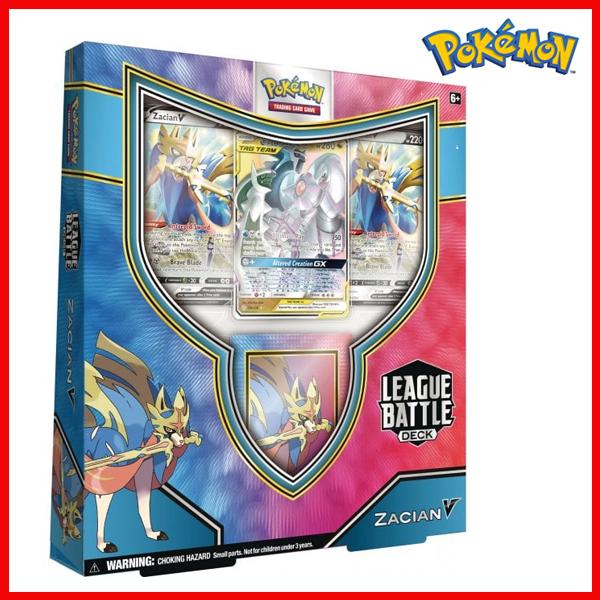 海外限定 ポケモンカードゲーム ザシアンV リーグバトルデッキ