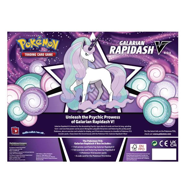 海外限定 ポケモンカードゲーム ガラルポニータV BOX Galarian 海外限定 ポケモンカードゲーム ガラルポニータV BOX Galarian