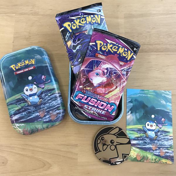 Pokemon（ポケモン） 海外限定 ポケモンカードゲーム ミニ缶(ダメカン