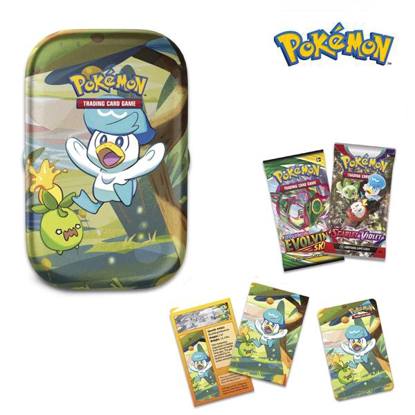 ポケモンカードゲーム 海外限定 ミニ缶(ダメカンケース) パルデア