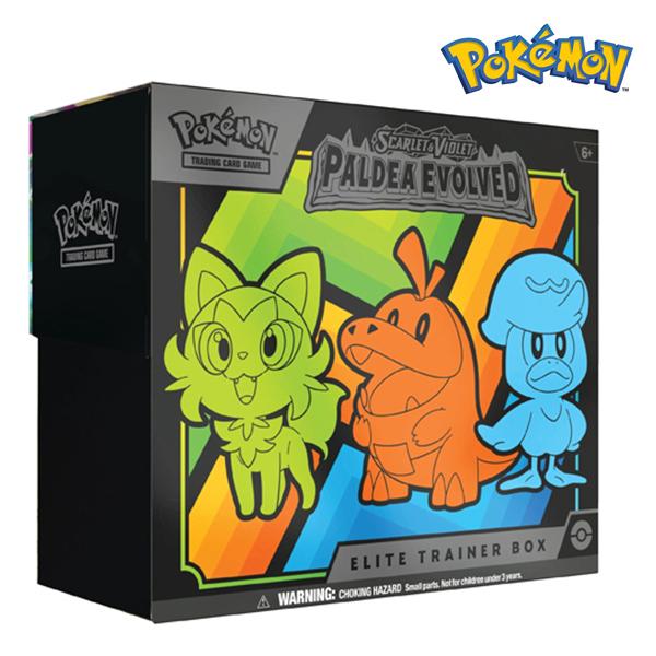 英語版　PALDEA EVOLVEDエリートトレーナーボックス　ポケセン限定 ポケモンカードゲーム 海外限定 エリートトレーナーボックス