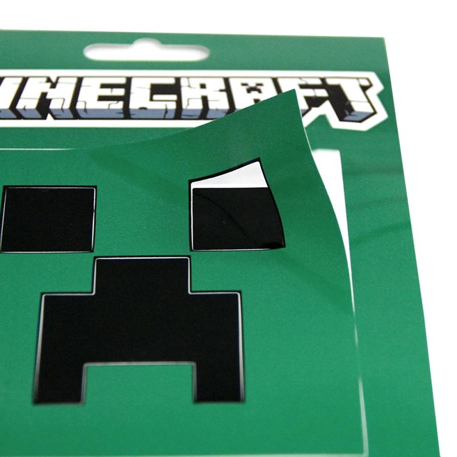 マインクラフト ステッカー クリーパーフェイス 正規品 メモリーオンラインショップ 通販 Yahoo ショッピング