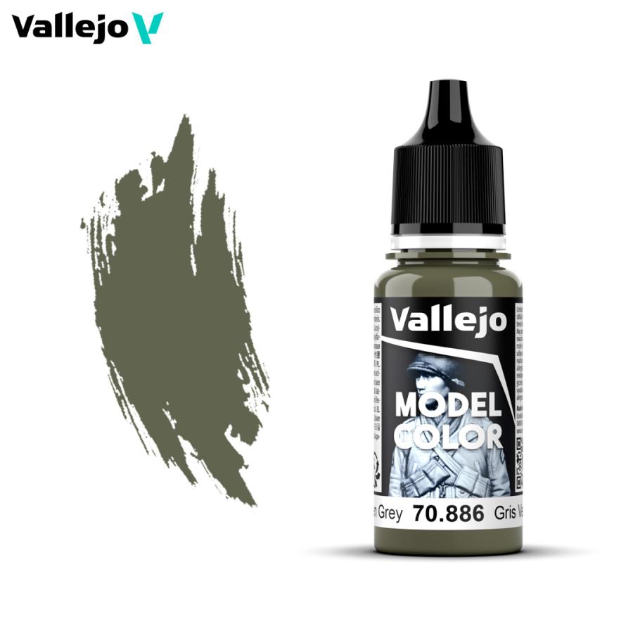 ファレホ モデルカラー 70886 #101 グリーングレー 17ml 水性塗料
