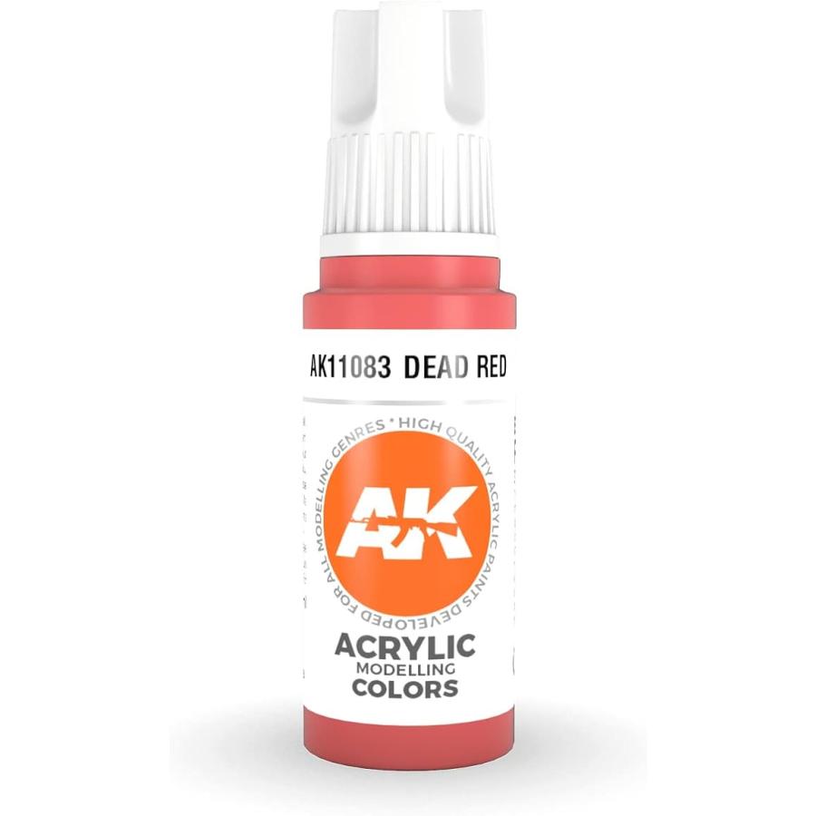 AKインタラクティブ アクリル3G AK11083 デッドオレンジ 水性塗料