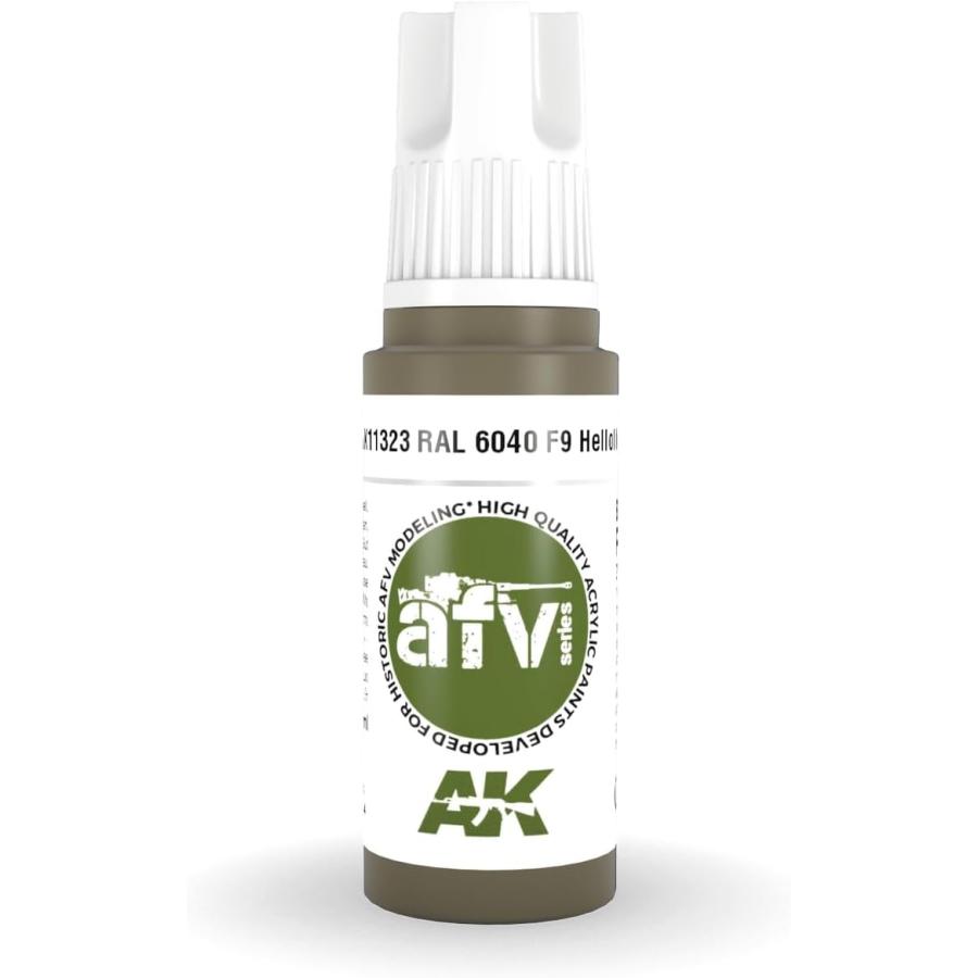 AKインタラクティブ アクリル3G AK11323 RAL6040 F9ヘルオリーフ 水性