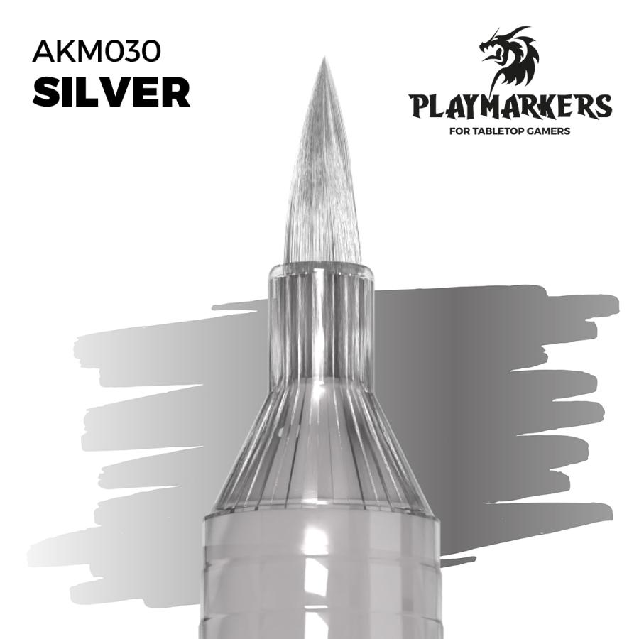 AKインタラクティブ AKM030 プレイマーカー シルバー : メモリー