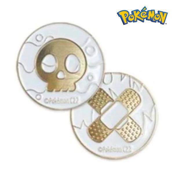 ポケカ　海外ダメカンダイス　ツールキット　状態異常マーカー　どく　やけど ポケモンカードゲーム 海外限定 メタルコンディションマーカー (どく