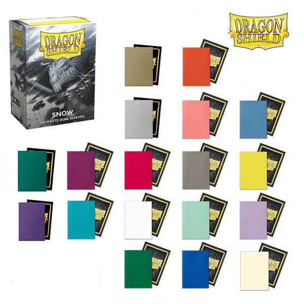 Dragon Shield ドラゴンシールド スリーブ　100枚入り3点セット ドラゴンシールド スリーブ スタンダードサイズ マットデュアル (100枚