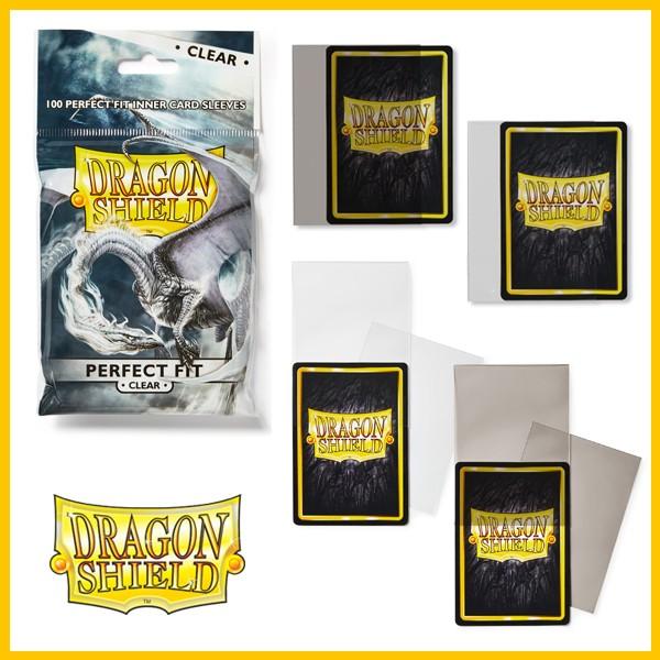ドラゴンシールド インナースリーブ パーフェクトフィット (100枚入り
