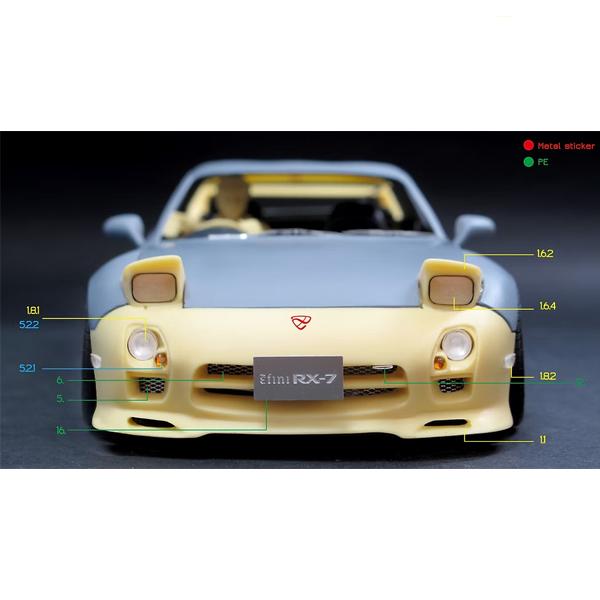 ZoomOn 1/24 Z076 マツダ アンフィニ RX-7 (FD3S) Aスペック