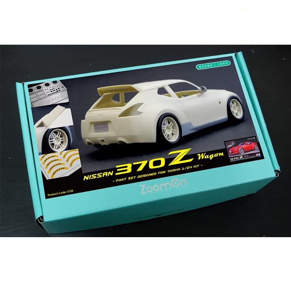 ZoomOn 1/24 Z132 日産 370Z ワゴン パーツセット レジントランス