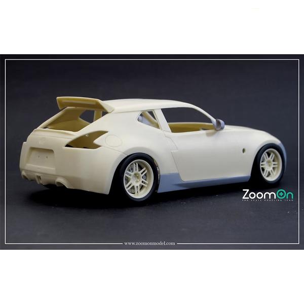 ZoomOn 1/24 Z132 日産 370Z ワゴン パーツセット レジントランス