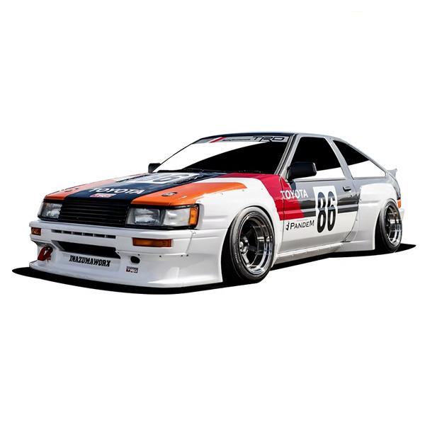 ZoomOn 1/24 Z143 パンデム AE86 レビン TRD N2 パーツセット レジン