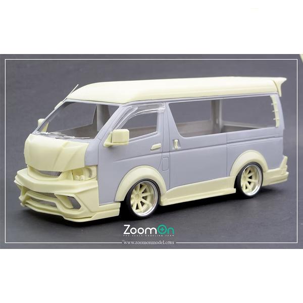 ZoomOn 1/24 Z171 ハイエース SADカスタム スティンガーJ ハイルーフ