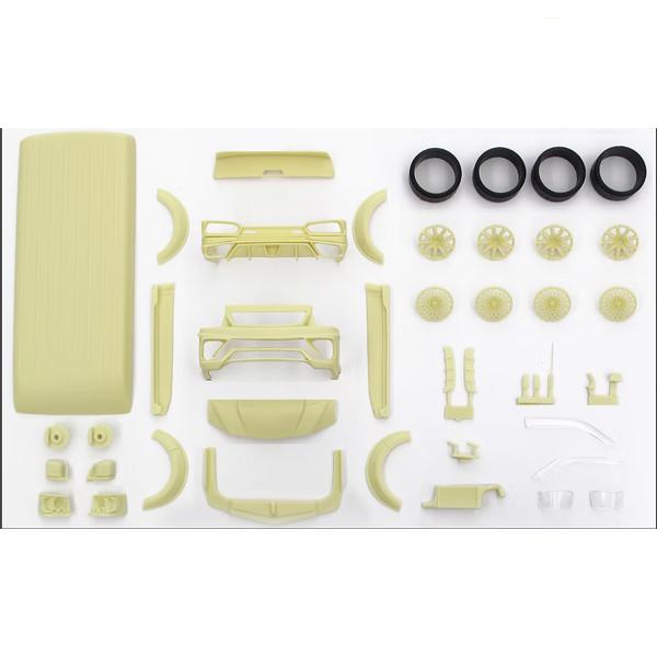 ZoomOn 1/24 Z171 ハイエース SADカスタム スティンガーJ ハイルーフ
