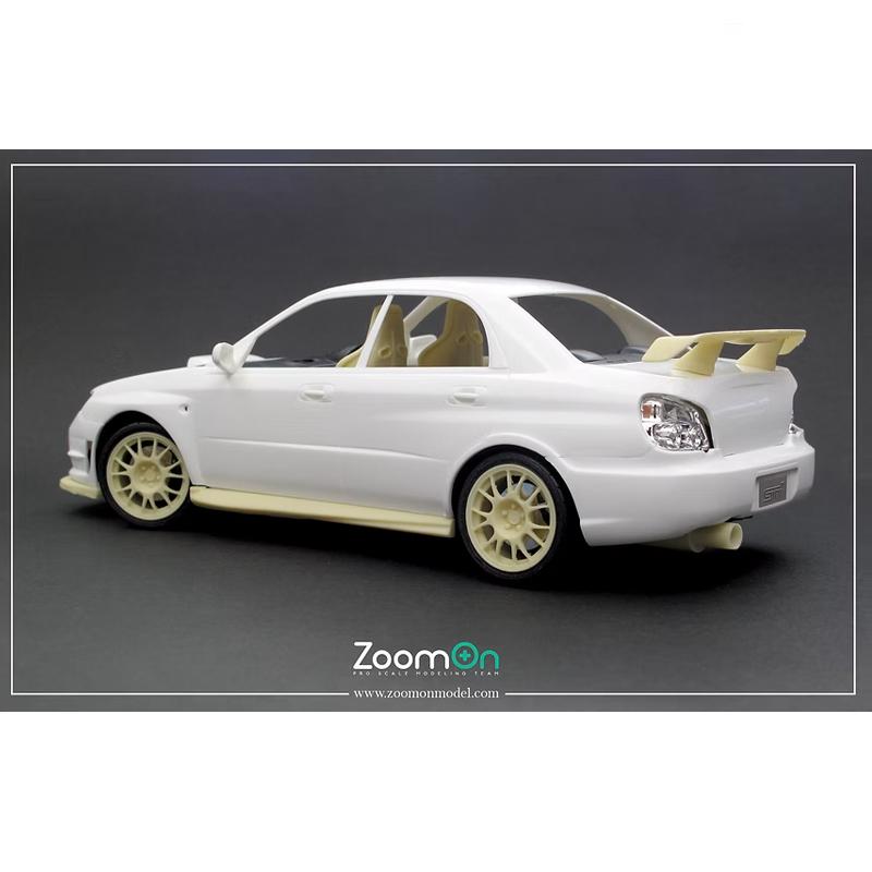 ジョニー　1/24 スバル WRX STI（深リムカスタム品） ZoomOn 1/24 トランスキット スバル インプレッサ WRX Sti S204 フジミ