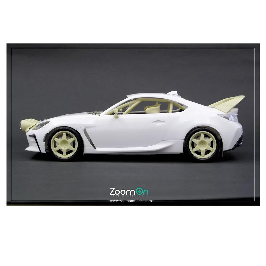 ZoomOn 1/24 Z213 カストロール トヨタ GR86 ラリーパーツセット