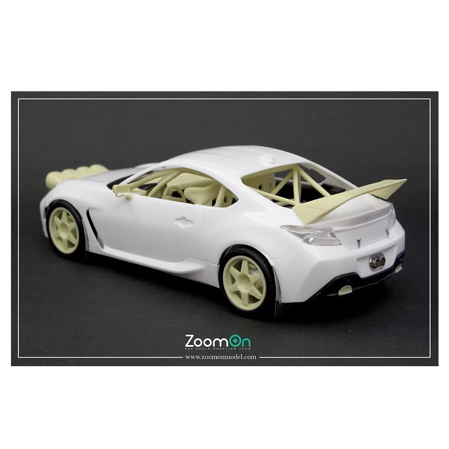 ZoomOn 1/24 Z213 カストロール トヨタ GR86 ラリーパーツセット