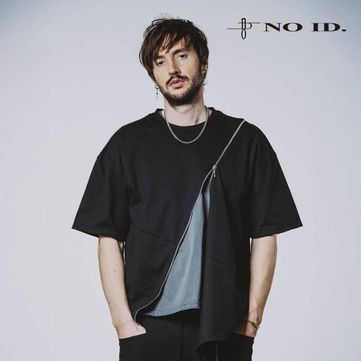 NO ID.（ノーアイディー） noid 半袖Tシャツ メンズ マルチシームZIP