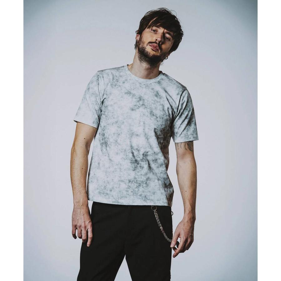 NO ID.（ノーアイディー） noid 半袖Tシャツ メンズ UnevenプリントC 
