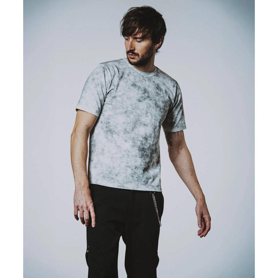 NO ID.（ノーアイディー） noid 半袖Tシャツ メンズ UnevenプリントC 