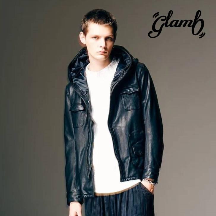 glamb（グラム） お取り寄せ商品 レザージャケット メンズ Carol Rosso 