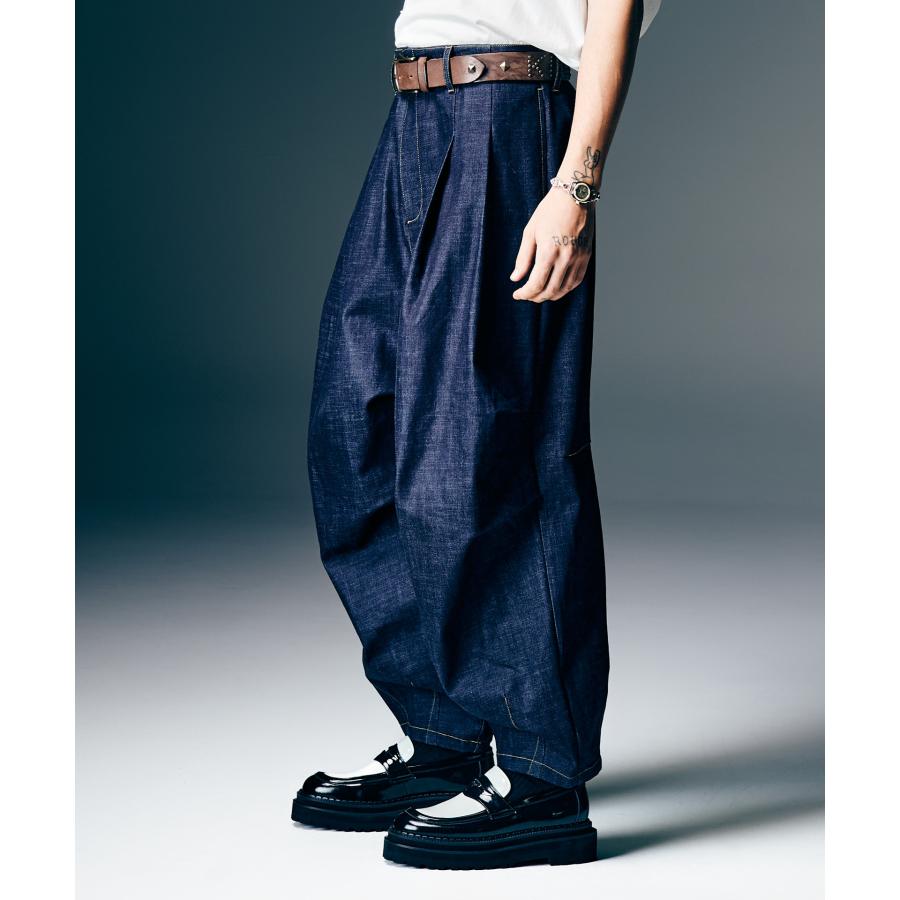 glamb（グラム） お取り寄せ商品 パンツ メンズ Crossover Tuck Pants 