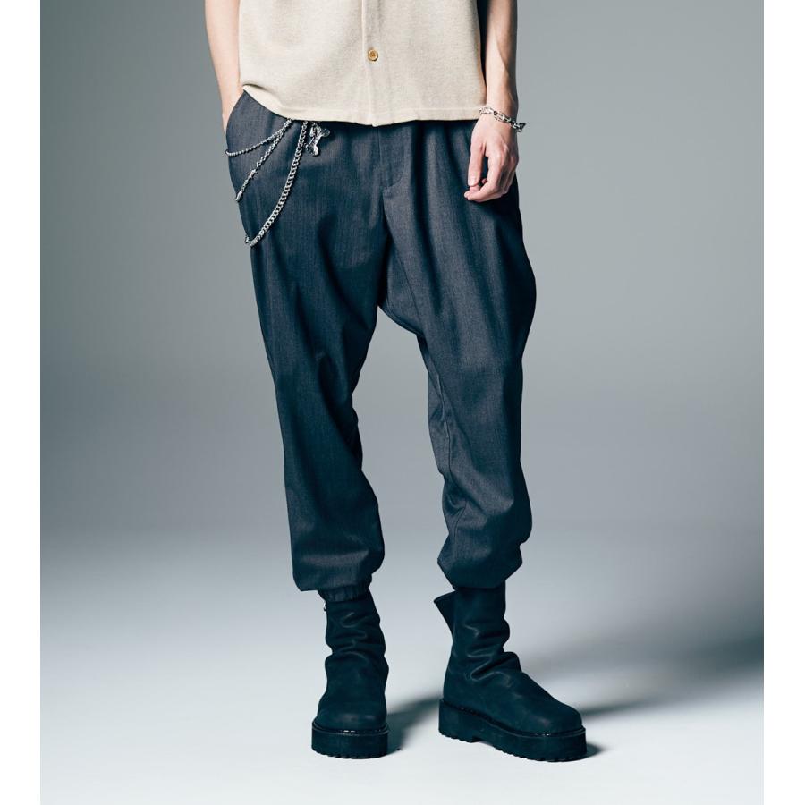 glamb（グラム） パンツ メンズ Shadow Stripe Tapered Slacks