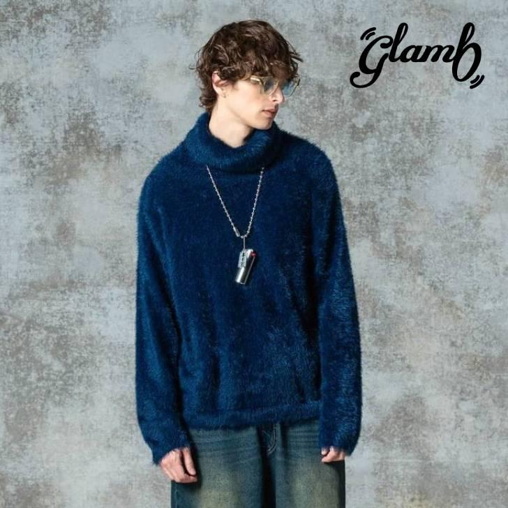 glamb（グラム） お取り寄せ商品 ニット メンズ Feather Turtle Neck