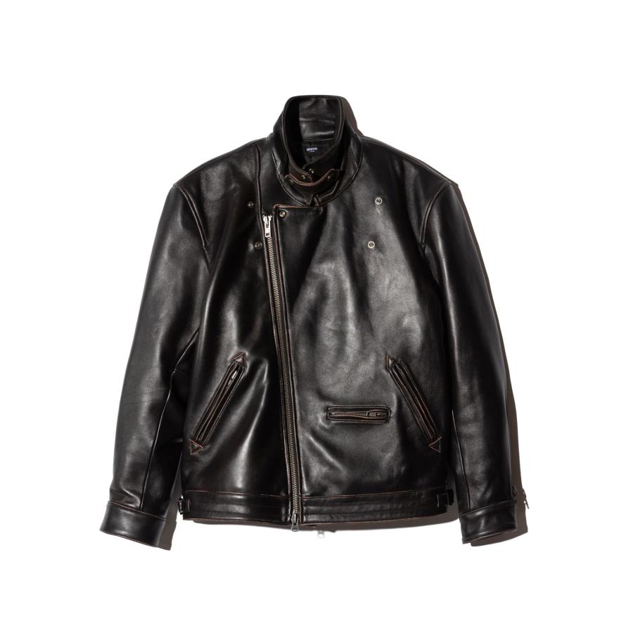 glamb（グラム） 予約商品 レザージャケット メンズ Johnny Riders