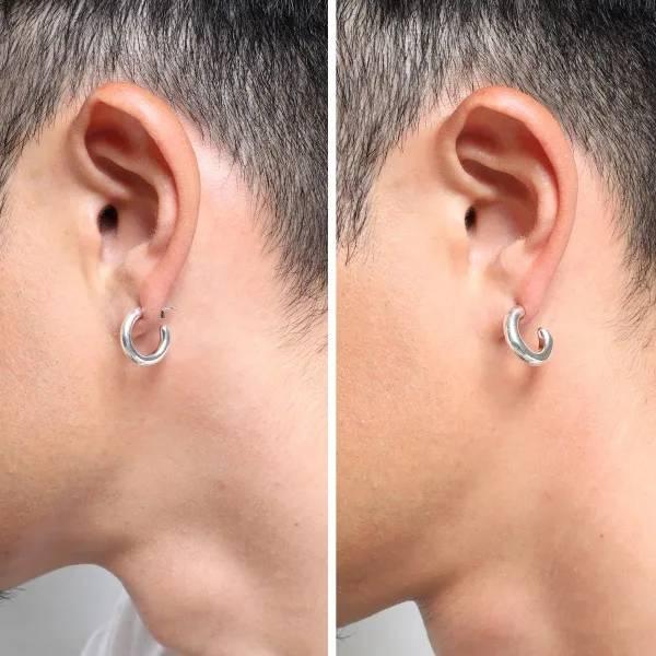 VIVIFY（ビビファイ） ピアス メンズ LightWeight HoopPierce/3mm
