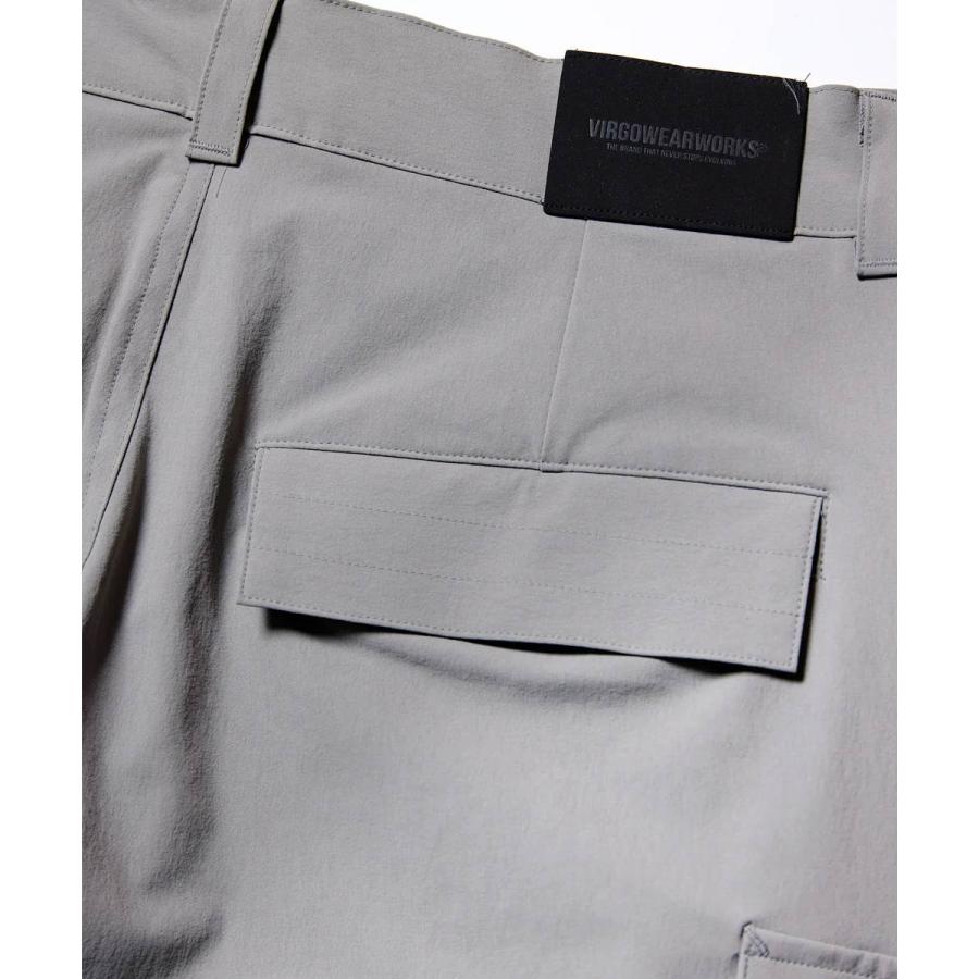 お取り寄せ商品 VIRGOwearworks ヴァルゴウェアワークス メンズ カーゴパンツ SLIM MILITARY STRETCH CARGO グレー カーキ ブラック VG-PT-458 爆買の画像