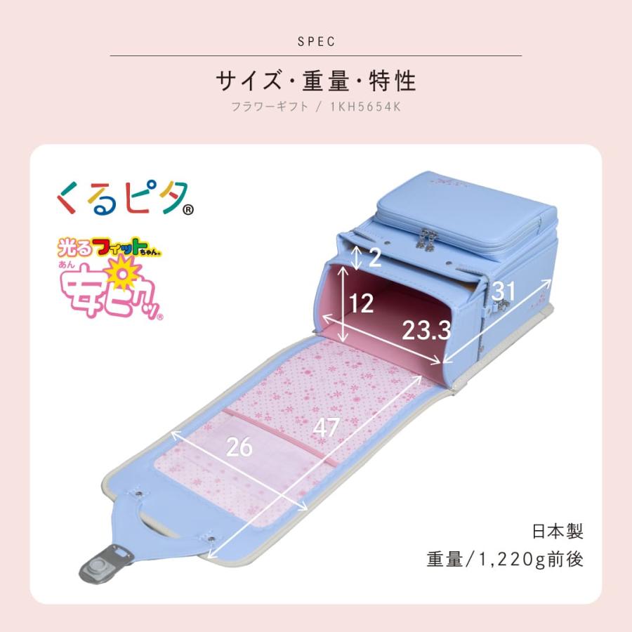 くるピタ 予約開始 フラワーギフト 安ピカ フィットちゃん ランドセル