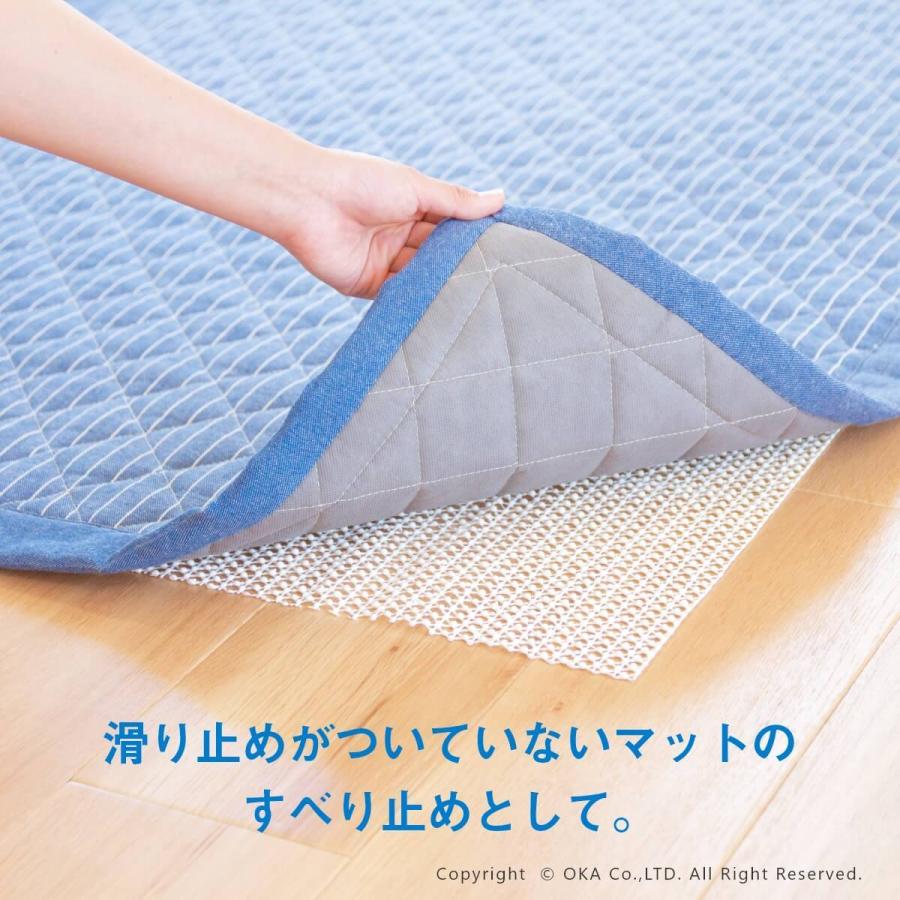 オカ 滑り止めシート すべり止めネット スベラックス Mサイズ 約40