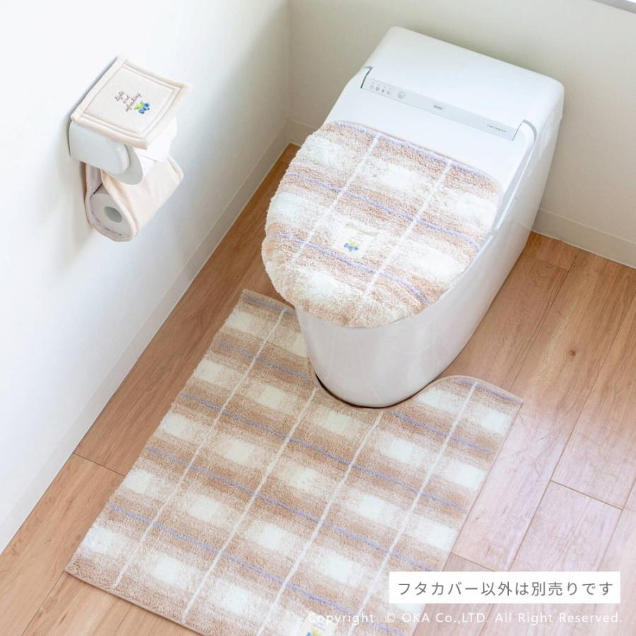 トイレットペーパーホルダーカバー フライス  トイレカバー トイレ おしゃれ ナチュラル 風水 洗える トイレットペーパー  オカ | オカ | 14