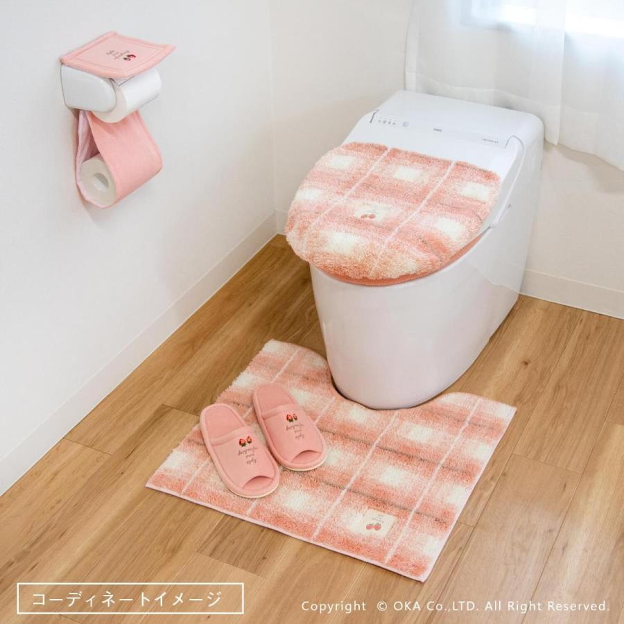 トイレットペーパーホルダーカバー フライス  トイレカバー トイレ おしゃれ ナチュラル 風水 洗える トイレットペーパー  オカ | オカ | 12