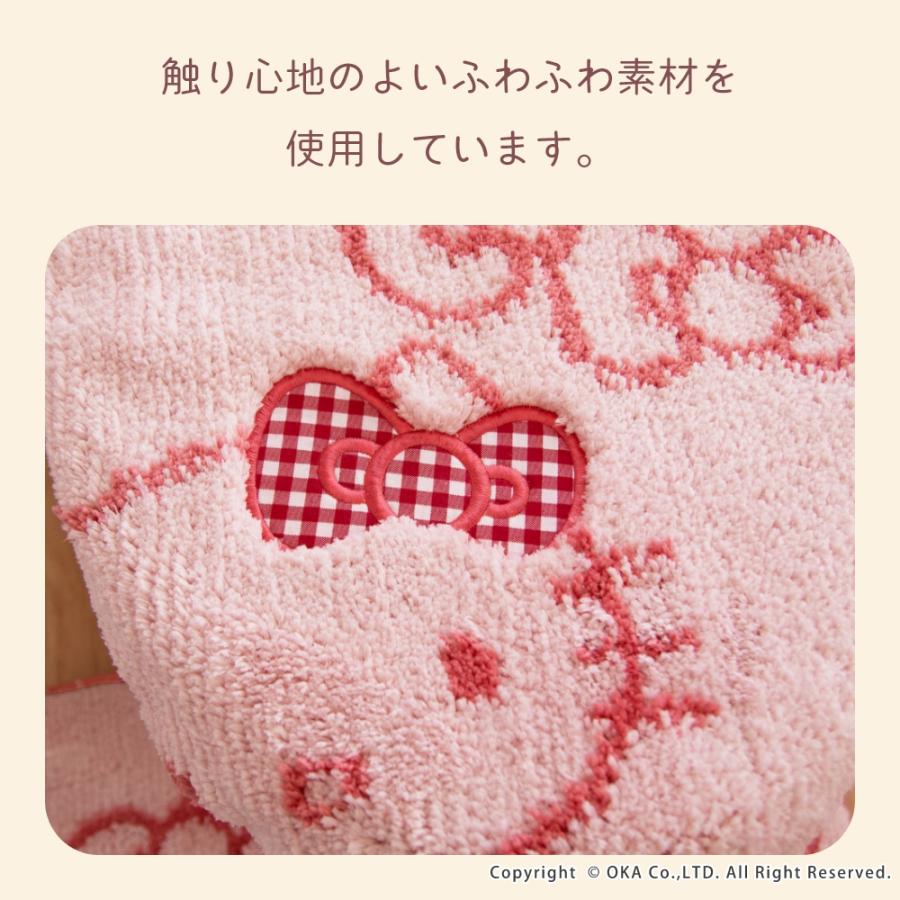 トイレフタカバー (吸着シート ドレニモタイプ 洗浄暖房型 普通型 兼用) ハローキティ クロミ サンリオキャラクターズ シュシュ キティちゃん Hello Kitty オカ | sanrio | 04