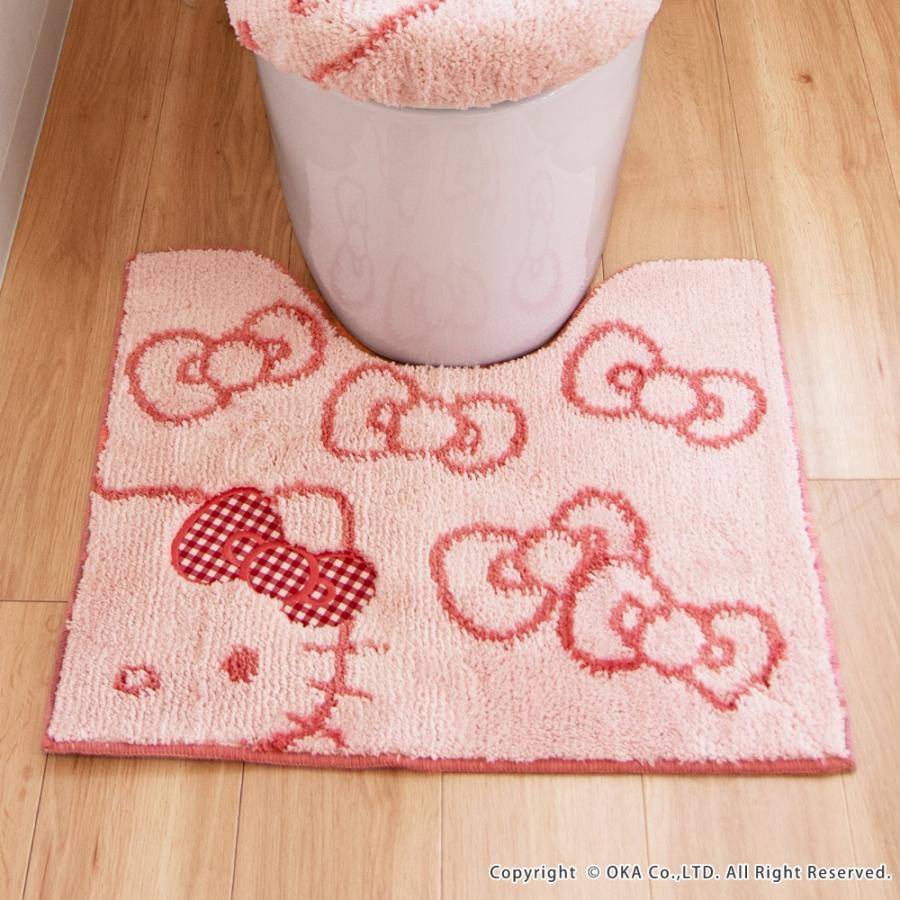 sanrio（サンリオ） トイレマット ハローキティ クロミ シュシュ 約55