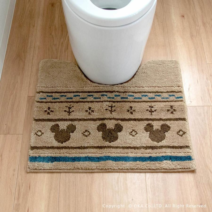 Disney（ディズニー） トイレマット 約55×60cm MCグランド 洗える