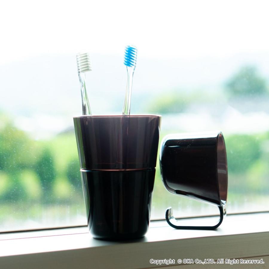 オカ 歯ブラシスタンド 歯ブラシ立て 歯ブラシホルダー PLYS プリス