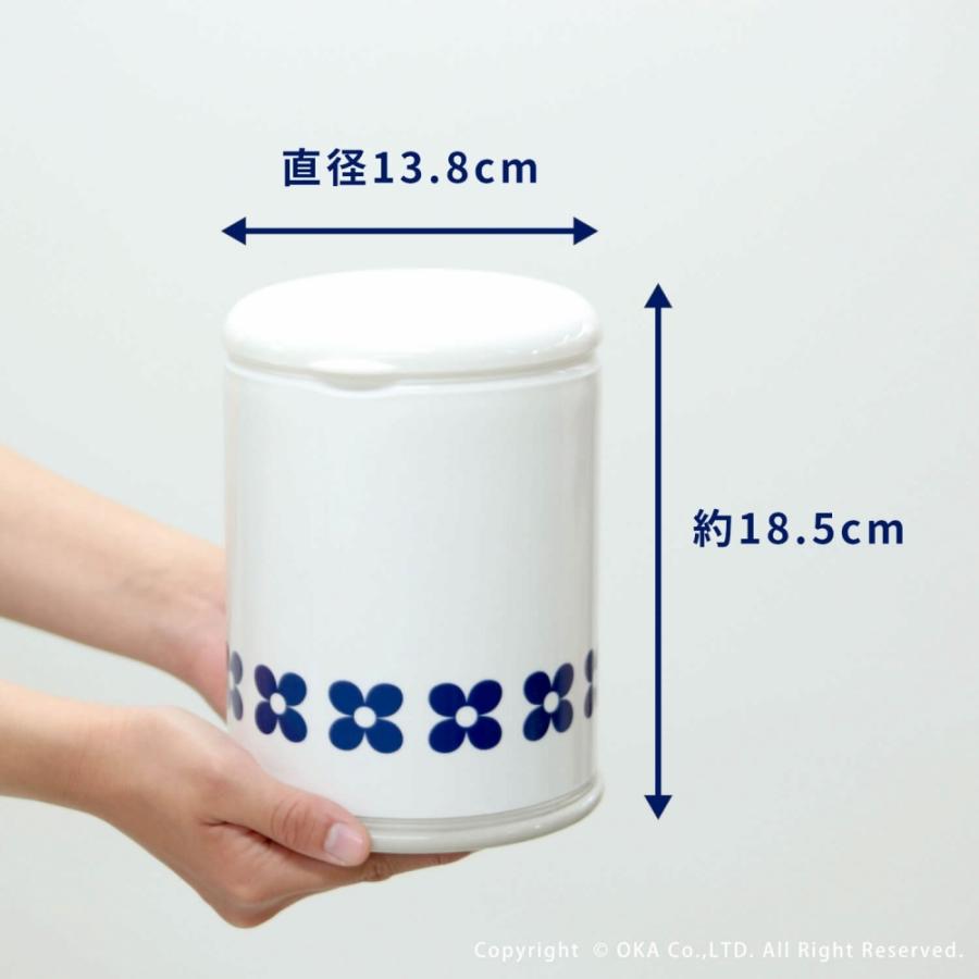 サニタリーボックス トイレポット フルール トイレ ゴミ箱 サニタリーボックス おしゃれ トイレポット 大容量 北欧 トイレコーナーポット オカ | オカ | 06